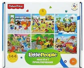 Пазл. Приключения (Fisher-Price, FP 37787veg) 